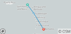 Discover the Pearls of the Caribbean 2027-2028|2028-2029 - 4 destinations