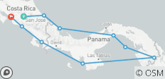 Costa Rica, Panamá del Pacífico al Atlántico a través del Canal de Panamá - 10 destinos