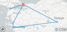10 Days Wonders of Turkey with a Day Tour to Gallipoli - 10 destinations
