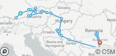 Gran Danubio con Múnich y Transilvania: Múnich - Bucarest (2027) - 26 destinos