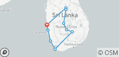 10 Tage Sri Lanka - 10 Destinationen