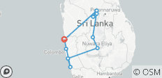 07 Tage Sri Lanka - 10 Destinationen