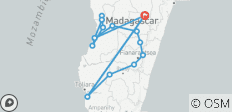 Aventura en la naturaleza de Madagascar - 18 destinos