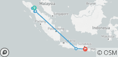 Hohepunkte Indonesiens - Sumatra und Java entdecken (Privatreise) - 6 Destinationen