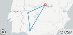 Caceres & Sevilla Explorer - 3 Tage - 4 Destinationen