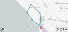 San Francisco, secuoyas y viñedos - 5 días - 8 destinos