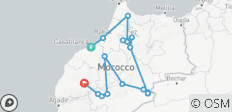 10 jours Casablanca Maroc moyenne gamme Safari - 17 destinations