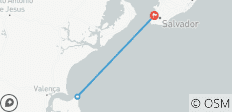 Escapada a la Naturaleza de 6 Días: Salvador de Bahía y Morro de São Paulo - 3 destinos