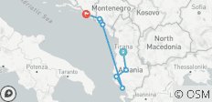 Explorador de la Costa de los Balcanes - 8 destinos