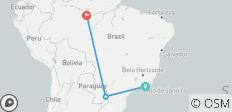Highlights Brasiliens - 3 Destinationen