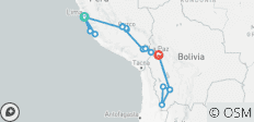 Incroyable circuit de 15 jours au Pérou et en Bolivie - 17 destinations