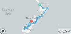 Untamed New Zealand (Petit groupe, 2026/2027) - 28 destinations