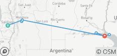 Sudamérica Esencial con Chile, la región vinícola de Mendoza y Buenos Aires (Santiago a Buenos Aires) (2026) - 9 destinos
