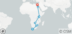 Du Cap au Caire 2026 - 39 jours - 38 destinations