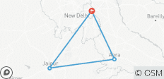 All Inclusive: 6 Tage Goldenes Dreieck: Delhi, Agra, Jaipur - 4 Destinationen