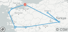 Une semaine en Turquie - 12 destinations