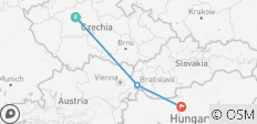 L\'Europe de l\'Est en 7 jours (Prague, Bratislava et Budapest) - 3 destinations