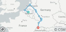 Marchés de Noël du Rhin et la Belgique enchantée 2027 – 11 jours - 11 destinations