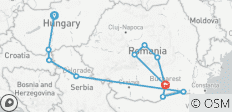 Osteuropa & Balkan - Enthüllt mit Transsilvanien 2027 - 11 Destinationen