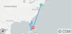 Manhattan Express & Florida Sunshine State incl. extensión de playa (opción Superior, Vista al mar) - 9 destinos