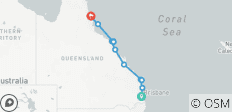 Tropical Queensland : De Brisbane à Cairns (petits groupes) - 14 destinations