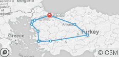  Turkey Unplugged - 10 Days - 11 destinations 