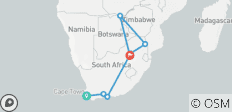 Experience South Africa with Victoria Falls add-on - Cape Town - 7 destinations