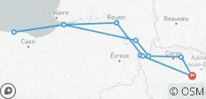 Les merveilles de la Seine et de la Normandie avec Paris 2027/2028 - 10 jours (11 destinations) - 11 destinations