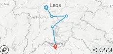 Heerlijk fietsen in Laos: Luang Prabang naar Vientiane 7 dagen - 5 bestemmingen