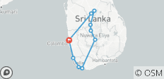 06 Tage Beste Plätze in Sri Lanka - 10 Destinationen