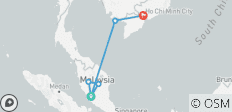Malaysia Vietnam - 6 Destinationen