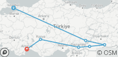 Osttürkei Explorer - 7 Destinationen