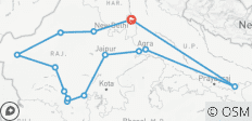 Rajasthan & Varanasi: Ein Epos der Kultur und Könige - 18 Tage Touren - 14 Destinationen