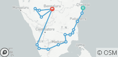 Spotlight on South India – 13 Days* *Tamil Nadu, Kerala & Karnataka - 17 destinations