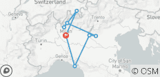 Moritz, lac de Côme, Bellagio, Vérone, Sirmione et Cinque Terre - 6 jours - 8 destinations