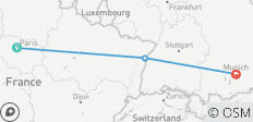 Paris, Strasbourg et Munich en une semaine - 3 destinations