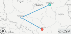 Polonia en 6 días - Varsovia, Breslavia y Cracovia - 3 destinos