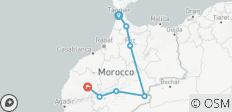 Circuit de 12 jours au Maroc de Tanger à Marrakech en passant par le désert du Sahara - 7 destinations