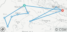 India Nepal Expedition 18 Day - One Life Adventures - 12 destinations