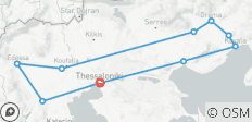 Explorando Grecia Central 12 días desde Salónica. Viaje circular por Egea, Ioánnina, Delfos, Meteora y el Olimpo. - 14 destinos