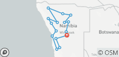 Experience Namibia\'s Highlights 15 Days - 16 destinations