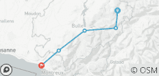 Alpine Panorama Trail - From Schwarzsee to Lake Geneva 6 Days - 5 destinations