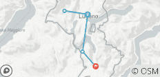 Sentiero Lago di Lugano - Ticino High-altitude Adventure10 Days - 5 destinations