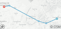 Der Winterweg von Ponferrada nach Santiago (13 Tage) - 5 Destinationen