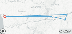 Portugal - the Other Side of the Douro 8 Days - 5 destinations