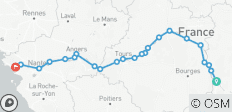 El Valle del Loira - de Nevers al Atlántico (15 días) - 23 destinos