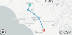Via Francigena VII - Viterbo to Rome (7 days) - 5 destinations