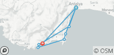 The Lycian Way in the East 8 Days - 8 destinations