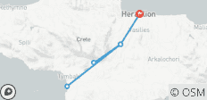 Tour en étoile - Cyclisme en Crète avec séjour chez Adam (7 jours) - 7 destinations