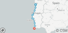Sportlich von Porto nach Sagres (12 Tage) - 10 Destinationen